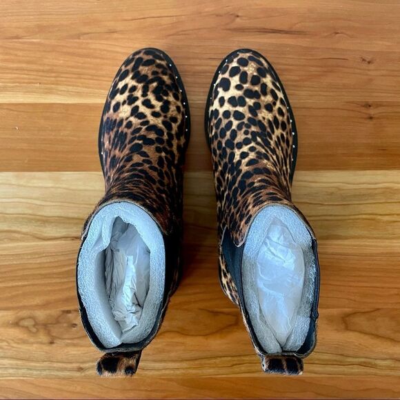 NWT Rebecca Minkoff Sabeen Too Genuine Calf Hair Chelsea Boots - Size: 6 - Picture 7 of 9